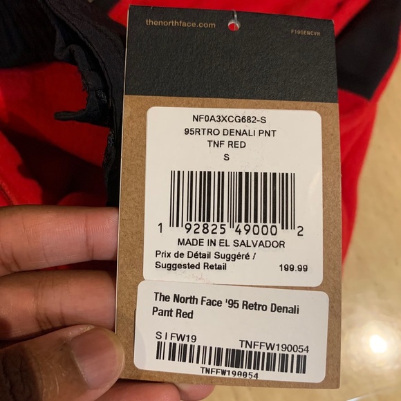 *NEW* The North Face 95 Retro Denali Pants (Sz S) - Picture 6 of 10